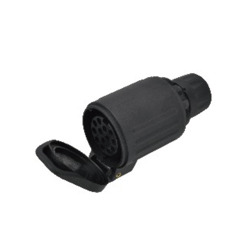 13- Ổ cắm tròn nhỏ JH007-E