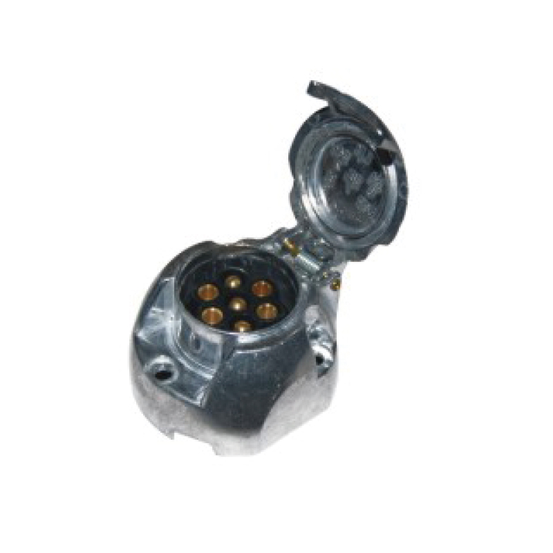 Ổ cắm vuông nhôm lớn 7 chân JH009-B