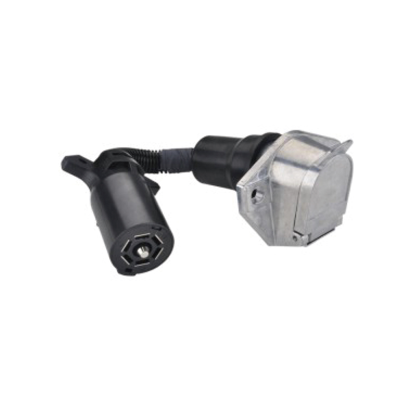 Phích cắm nhựa 12V có phích cắm kim loại 24V JH084