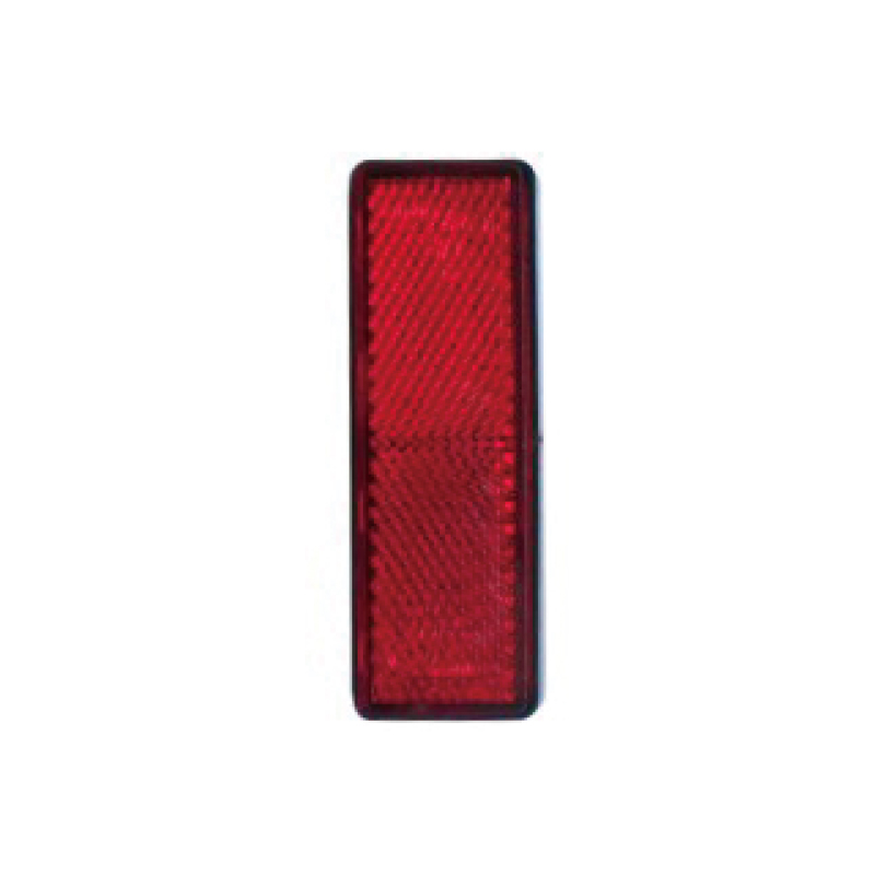 Chóa phản quang hình chữ nhật có chứng chỉ ADR&E-Mark trắng/hổ phách/đỏ JH109-A