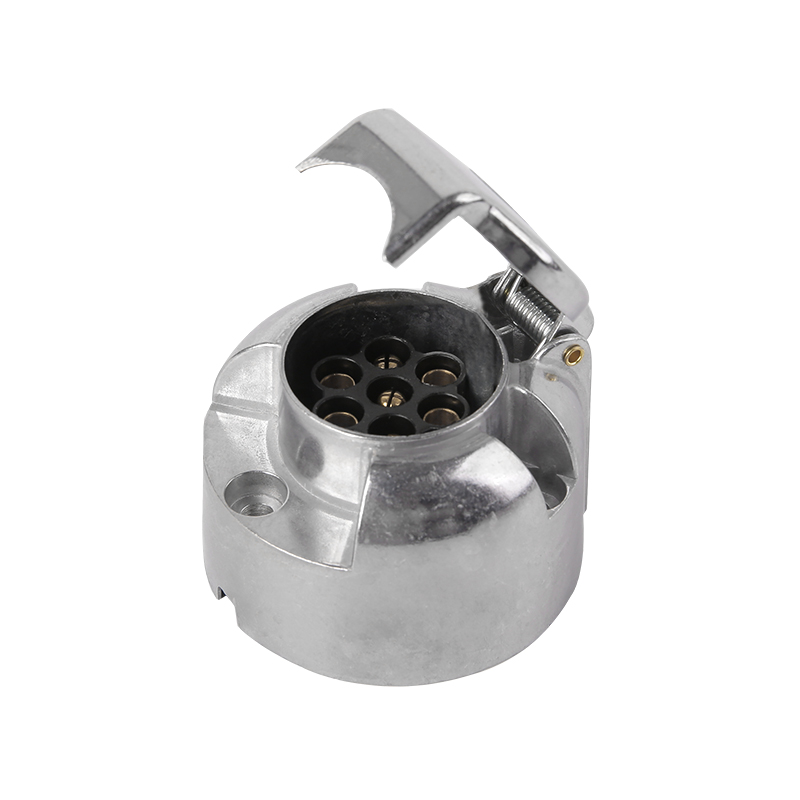 Ổ cắm tròn lớn bằng nhôm 7 chân JH009-A